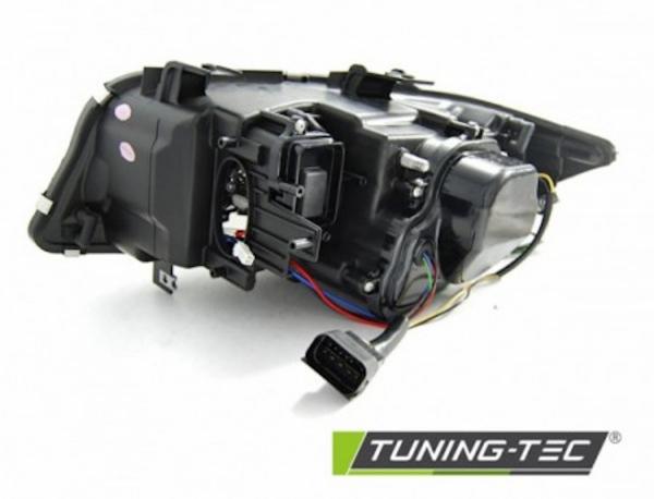 Xenon Scheinwerfer 3D Angel Eyes passend für BMW 3er E90 E91 Bj. 05-08 Chrom