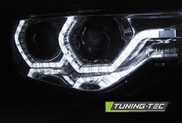 Scheinwerfer DRL LED Tagfahrlicht passend für BMW 3er F30 F31 Bj. 11-15 Chrom