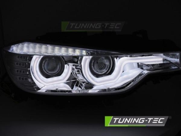 Scheinwerfer DRL LED Tagfahrlicht passend für BMW 3er F30 F31 Bj. 11-15 Chrom