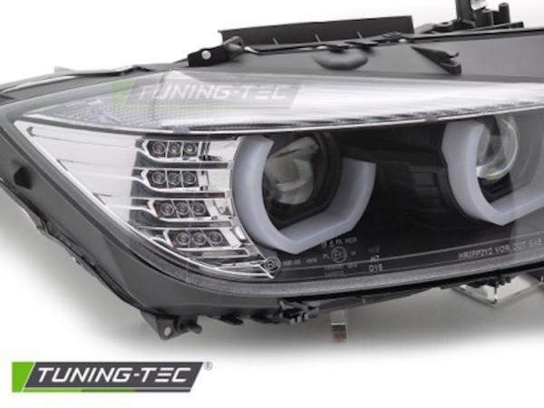 Scheinwerfer DRL LED Tagfahrlicht passend für BMW 3er F30 F31 Bj. 11-15 Schwarz