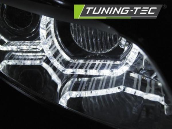 Xenon Scheinwerfer DRL LED Tagfahrlicht passend für BMW E92 E93 ohne AFS Bj. 05-10 Chrom