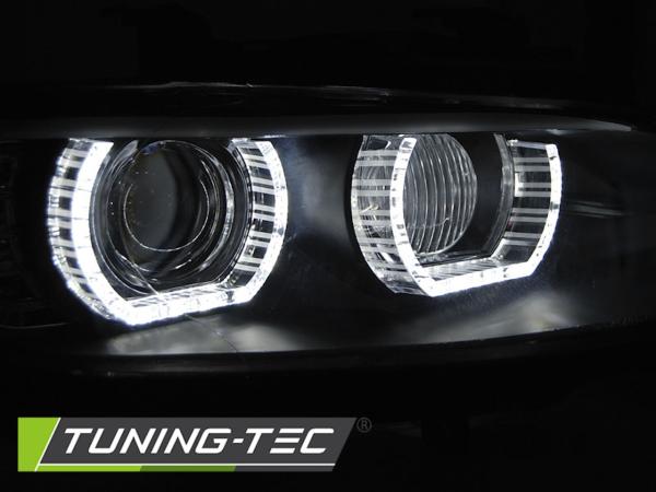Xenon Scheinwerfer DRL LED Tagfahrlicht passend für BMW E92 E93 ohne AFS Bj. 05-10 BLACK