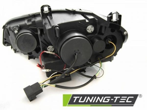 Xenon Scheinwerfer DRL LED Tagfahrlicht passend für BMW X5 E70 Bj. 07-10 Schwarz