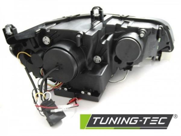 Xenon Scheinwerfer DRL LED Tagfahrlicht passend für BMW X5 E70 Bj. 07-10 Schwarz AFS