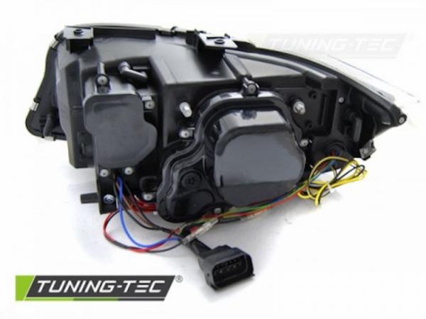 3D LED Tagfahrlicht Angel Eyes Scheinwerfer passend für BMW 3er E90/E91 LCI 09-11 Black