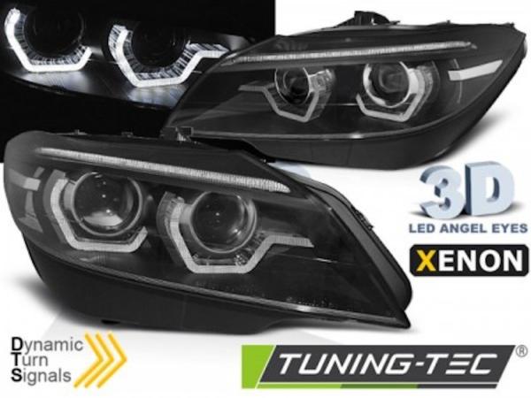 Xenon Scheinwerfer DRL LED Tagfahrlicht passend für BMW Z4 E89 Bj. 09-13 Schwarz
