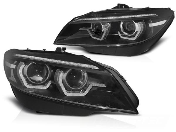 Xenon Scheinwerfer DRL LED Tagfahrlicht passend für BMW Z4 E89 Bj. 09-13 Schwarz