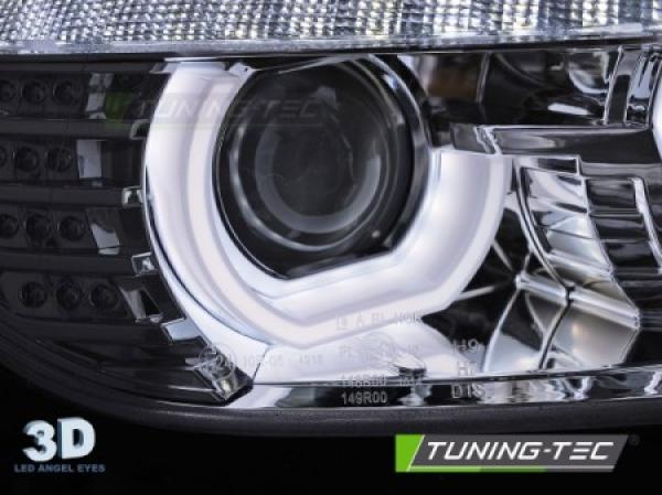 Xenon Scheinwerfer DRL LED Tagfahrlicht passend für BMW 3er F30 F31 Bj. 11-15 Chrom