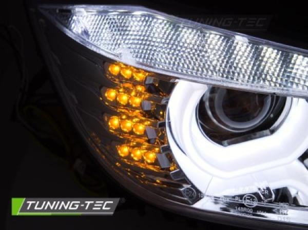 Xenon Scheinwerfer DRL LED Tagfahrlicht passend für BMW 3er F30 F31 Bj. 11-15 Chrom
