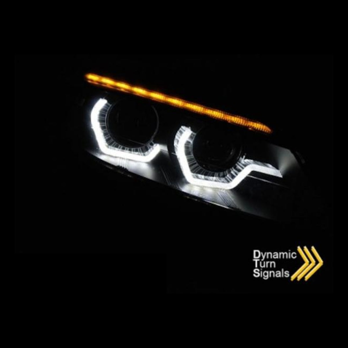 Phares xénon avec feux de jour LED DRL compatibles avec BMW Z4 E89, années 09-13, noirs, AFS