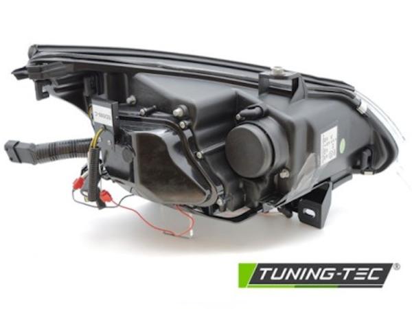 Xenon Scheinwerfer CCFL Angel Eyes passend für BMW 5er E60 E61 03-04 Schwarz LED Blinker