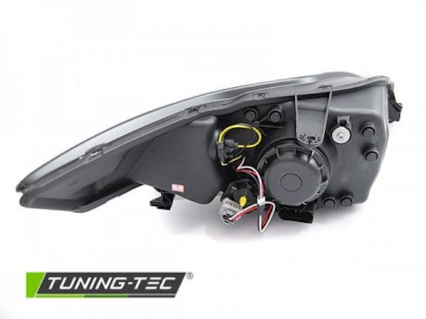 Scheinwerfer LED Tagfahrlicht Optik passend für Ford Mondeo MK4 07-10 Chrom LED Blinker
