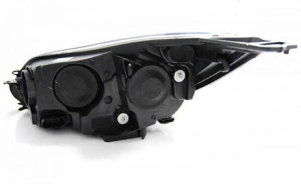 Scheinwerfer LED Tagfahrlicht Optik passend für Ford Focus 3 Bj. 11-14 Schwarz