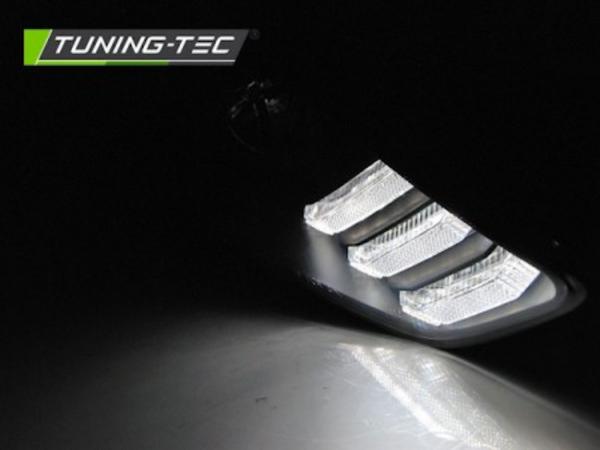 Scheinwerfer DRL LED Tagfahrlicht passend für Ford Focus 3 15-18 BLACK mit dynam Blinker
