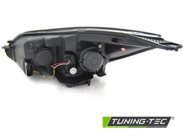 Scheinwerfer LED Tagfahrlicht Optik passend für Ford Focus 3 Bj. 11-14 Chrom