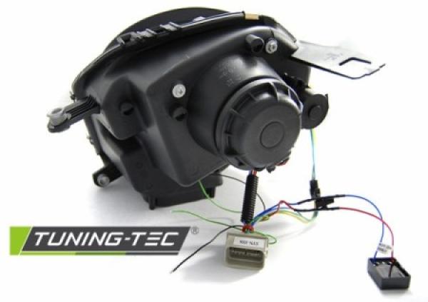 Scheinwerfer LED Tagfahrlicht Optik passend für Mini One Cooper Bj. 06-14 Chrom LTI