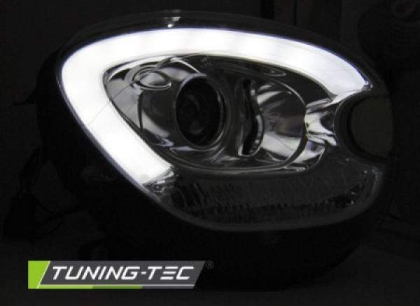 Scheinwerfer LED Tagfahrlicht Optik passend für Mini Countryman R60 Paceman R61 Bj. 10-14 Chrom LTI