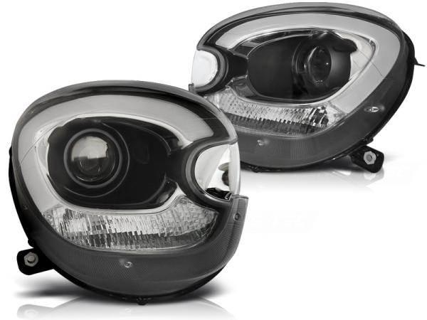 Scheinwerfer LED Tagfahrlicht Optik passend für Mini R60 R61 Bj. 10-14 Schwarz LTI