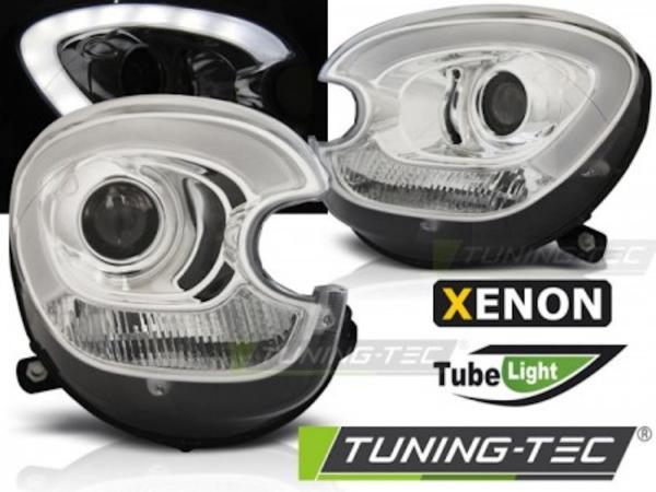 Xenon Scheinwerfer LED Tagfahrlicht Optik passend für Mini R60 R61 B10-14 Chrom LTI