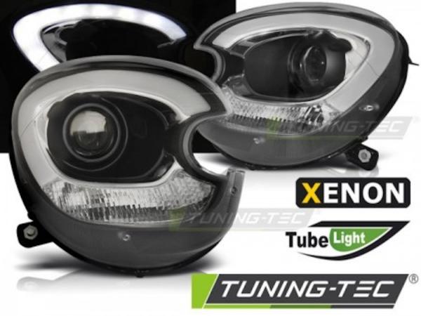 Xenon Scheinwerfer LED Tagfahrlicht Optik passend für Mini R60 R61 10-14 Schwarz LTI
