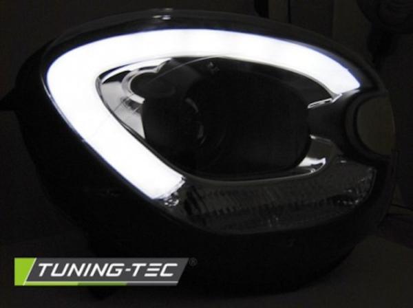 Xenon Scheinwerfer LED Tagfahrlicht Optik passend für Mini R60 R61 10-14 Schwarz LTI