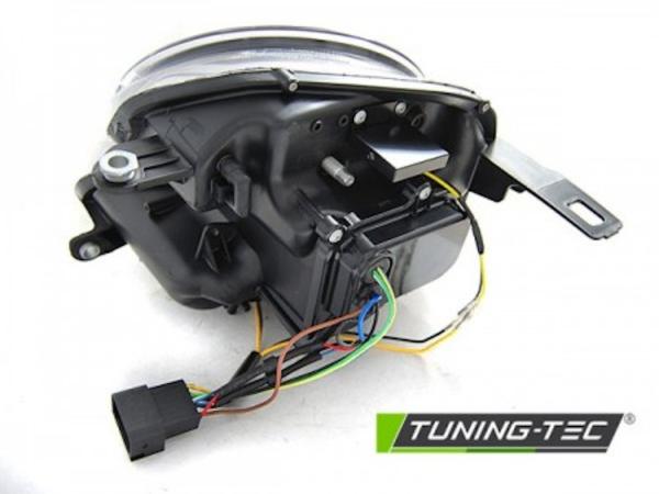 Scheinwerfer LED Tagfahrlicht Optik passend für Mini One Cooper Bj. 06-14 Schwarz LTI