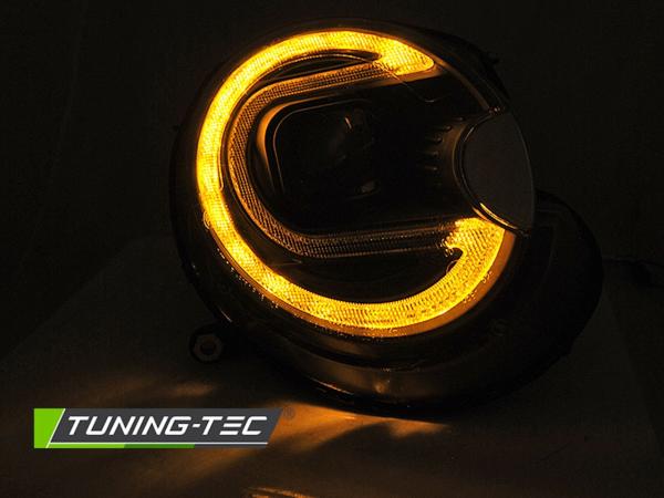 Xenon Scheinwerfer LED Tagfahrlicht Optik passend für Mini One Cooper  06-14 Schwarz LTI