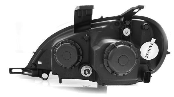 LED Tagfahrlicht Design Scheinwerfer passend für Mercedes Benz ML W163 98-01 chrom