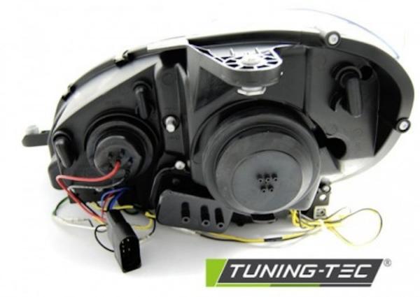 Scheinwerfer LED Tagfahrlicht Optik passend für Mercedes C-Klasse W204 Bj. 11-15 Chrom