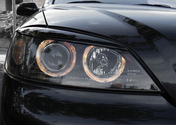 Scheinwerfer Angel Eyes passend für Opel Astra G Bj. 98-05 Schwarz