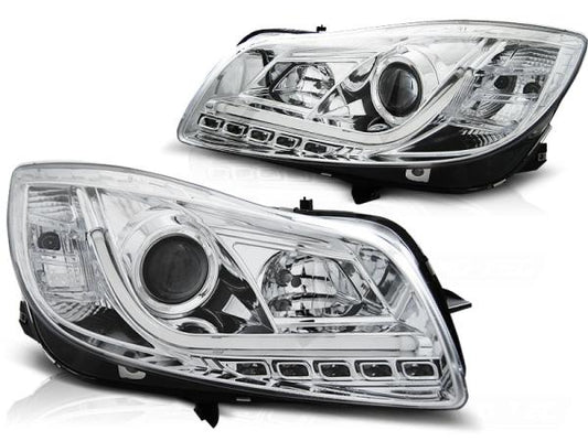 Scheinwerfer DRL LED Tagfahrlicht passend für Opel Insignia Bj. 08-12 Chrom LTI