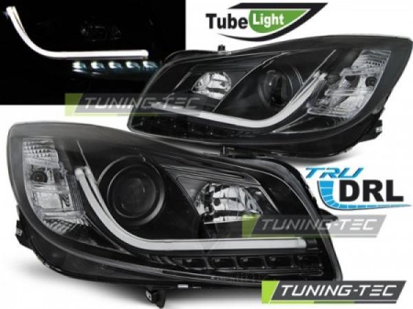 Scheinwerfer DRL LED Tagfahrlicht passend für Opel Insignia Bj. 08-12 Schwarz LTI