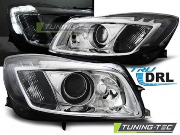 Scheinwerfer DRL LED Tagfahrlicht passend für Opel Insignia Bj. 08-12 Chrom
