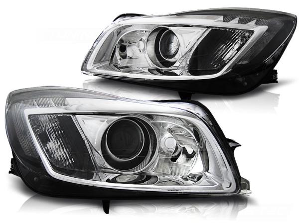 Scheinwerfer DRL LED Tagfahrlicht passend für Opel Insignia Bj. 08-12 Chrom