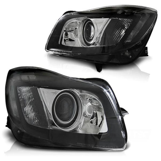 Scheinwerfer DRL LED Tagfahrlicht passend für Opel Insignia Bj. 08-12 Schwarz