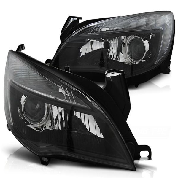 Scheinwerfer DRL LED Tagfahrlicht passend für Opel Astra J Bj. 09-15 Schwarz