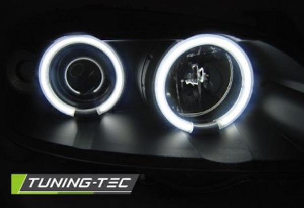Scheinwerfer CCFL Angel Eyes passend für Opel Astra G Bj. 98-05 Schwarz