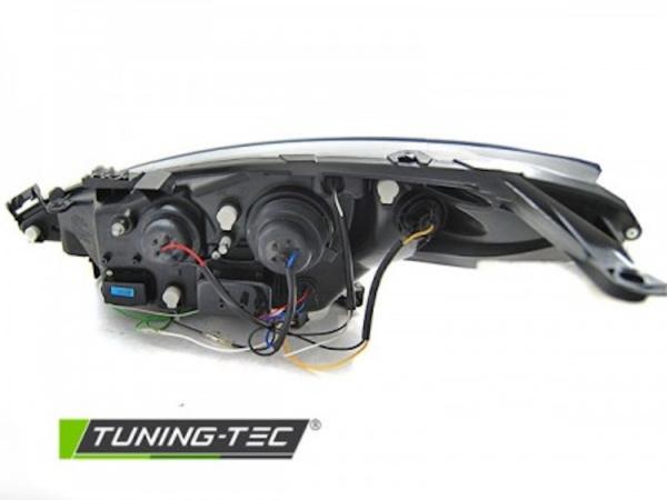 Scheinwerfer LED Tagfahrlicht Optik passend für Peugeot 207 Bj. 06-12 Chrom