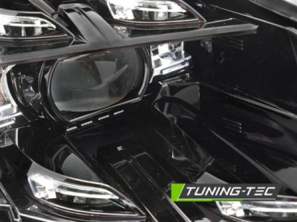 Voll LED Tagfahrlicht Scheinwerfer passend für Porsche Cayenne 92A 10-15 schwarz