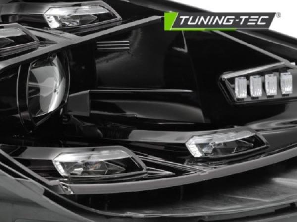 Voll LED Tagfahrlicht Scheinwerfer passend für Porsche Cayenne 92A 10-15 schwarz