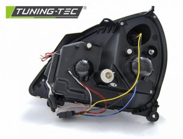 Scheinwerfer CCFL Angel Eyes passend für Renault Clio 2 Bj. 01-05 Schwarz