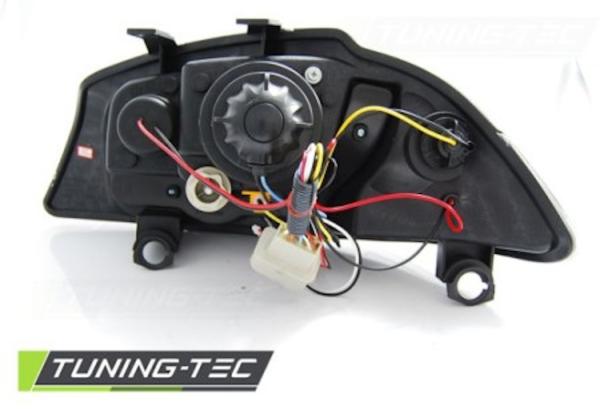 Scheinwerfer LED Tagfahrlicht Optik passend für Seat Ibiza 6L 02-09 Schwarz LED Blinker
