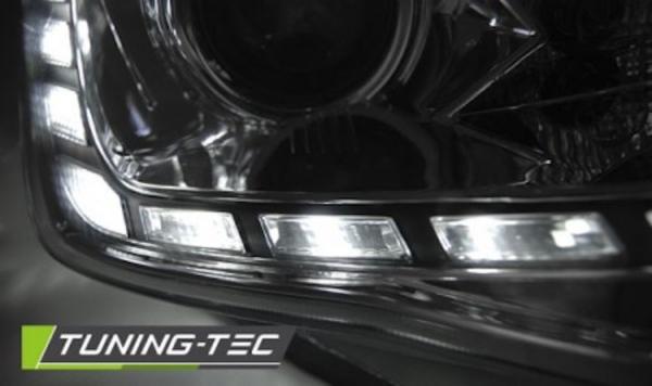 Scheinwerfer DRL LED Tagfahrlicht passend für Seat Ibiza 6J Facelift Bj. 12-15 Chrom