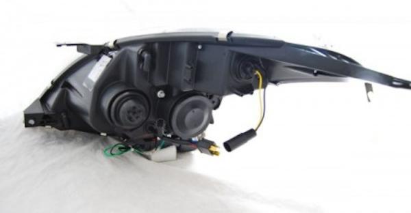 Scheinwerfer LED Tagfahrlicht Optik passend für Suzuki Swift 5 Bj. 10-16 Schwarz LTI