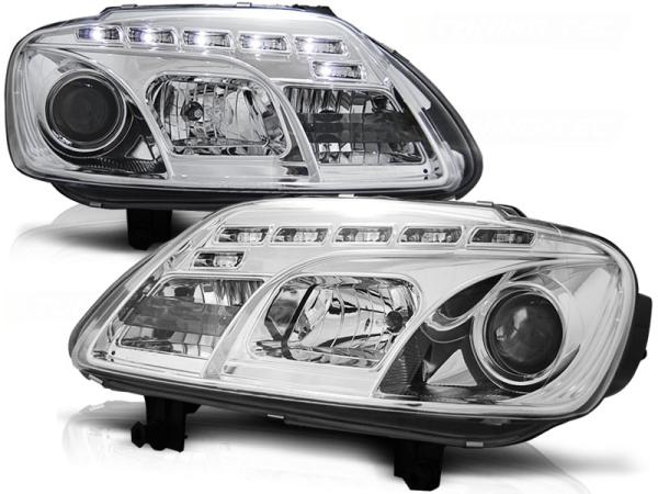 Scheinwerfer DRL LED Tagfahrlicht passend für VW Touran 1T3 / Caddy 3 Bj. 10-15 Chrom