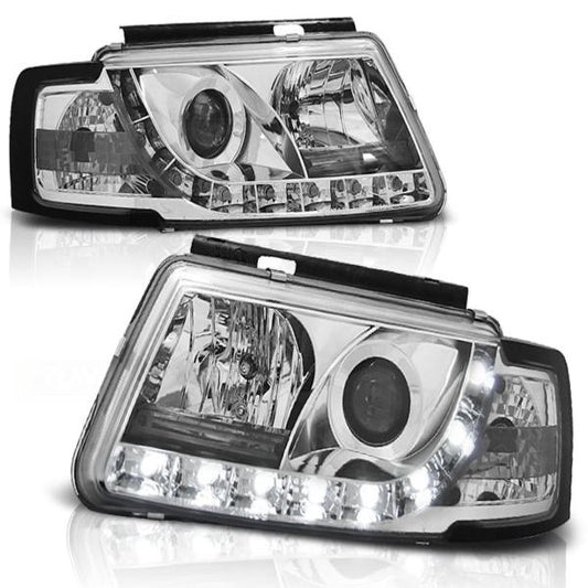 Scheinwerfer DRL LED Tagfahrlicht passend für VW Passat 3B Bj. 96-00 Chrom