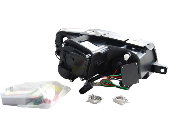 LED Tagfahrlicht Scheinwerfer passend für VW Passat 3C B6 05-10 chrom