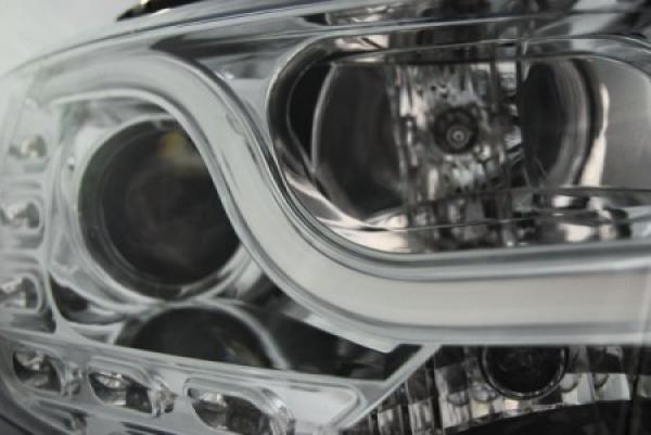 Scheinwerfer DRL LED Tagfahrlicht passend für VW Jetta 6 Bj. 11-18 Chrom LTI