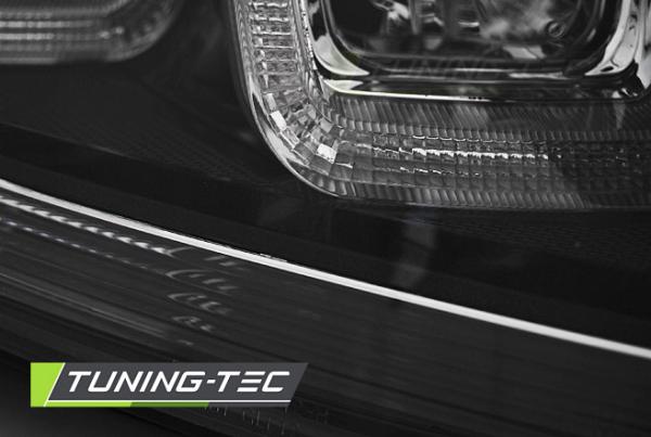 Scheinwerfer U-Tube LED Tagfahrlicht passend für VW Golf 7 Bj. 12-16 Schwarz Edition