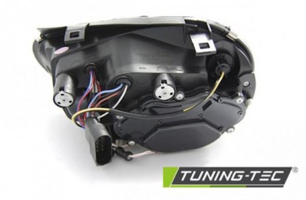Scheinwerfer CCFL Angel Eyes passend für VW Golf 4 Bj. 97-03 Chrom mit Nebelscheinwerfer
